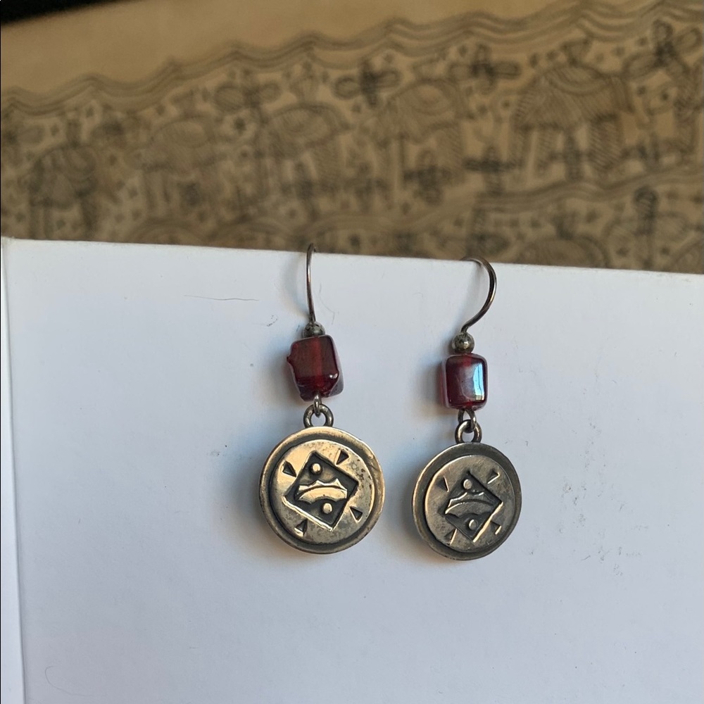 Vintage silver earrings